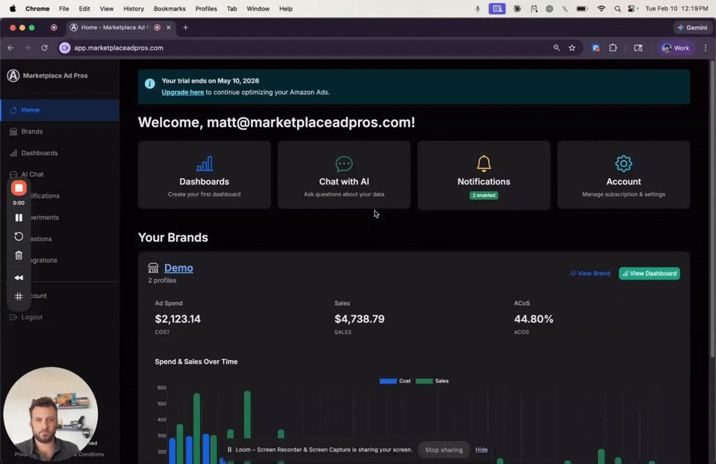 Connecting Marketplace Ad Pros and Amazon Ads with Claude